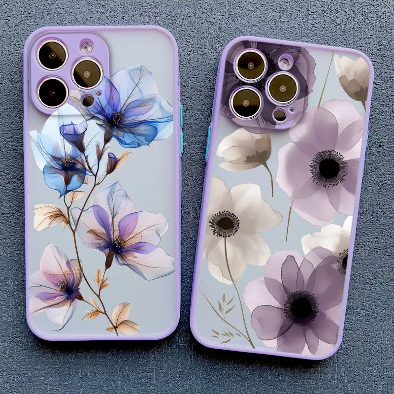 Watercolor Nice Flowers Phone Case for IPhone 15 14 13 12 11 Pro Max Mini X XR XS SE 2020 8 7 15 Plus Shockproof Back Cover Capa
Watercolor Nice Flowers Phone Case for IPhone 15 14 13 12 11 Pro Max Mini X XR XS SE 2020 8 7 15 Plus Shockproof Back Cover Capa