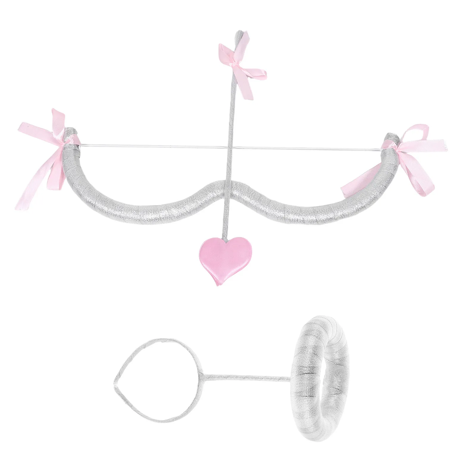 Набор аксессуаров для костюма Купидона: повязка на голову с луком и стрелами для вечеринки ко Дню святого Валентина, реквизит для косплея, милый декоративный набор для женщин
Набор аксессуаров для костюма Купидона: повязка на голову с луком и стрелами для вечеринки ко Дню святого Валентина, реквизит для косплея, милый декоративный набор для женщин