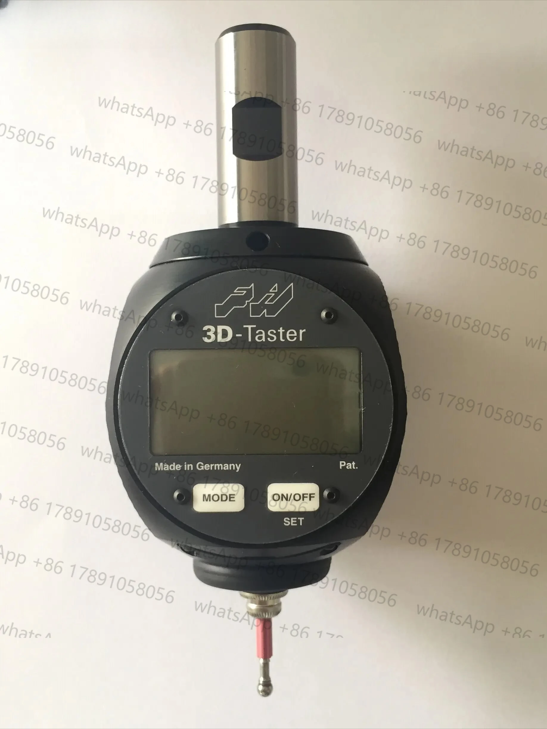 German Hammer Digital 3D Universal Edge Finder Hammer Probe Type 3D Knife Alignment 80.460.00
German Hammer Digital 3D Universal Edge Finder Hammer Probe Type 3D Knife Alignment 80.460.00