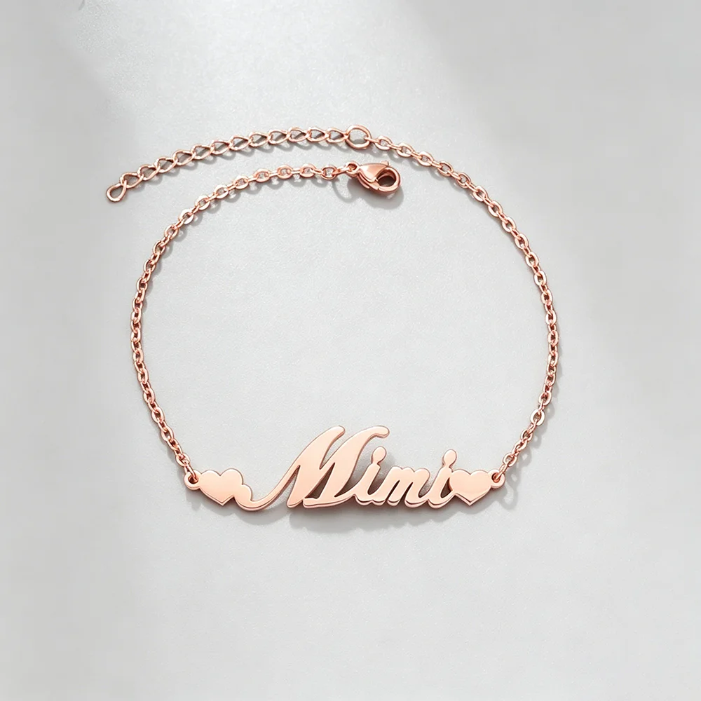 Custom Name Anklet for Women | Personalized Double-Heart Nameplate Anklet | Exquisite Jewelry | Birthday Gift
Custom Name Anklet for Women | Personalized Double-Heart Nameplate Anklet | Exquisite Jewelry | Birthday Gift