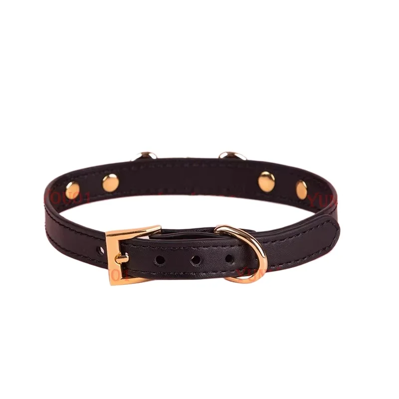 Leather Bell Collar Collar R Men and Women M Neck Ring
Leather Bell Collar Collar R Men and Women M Neck Ring