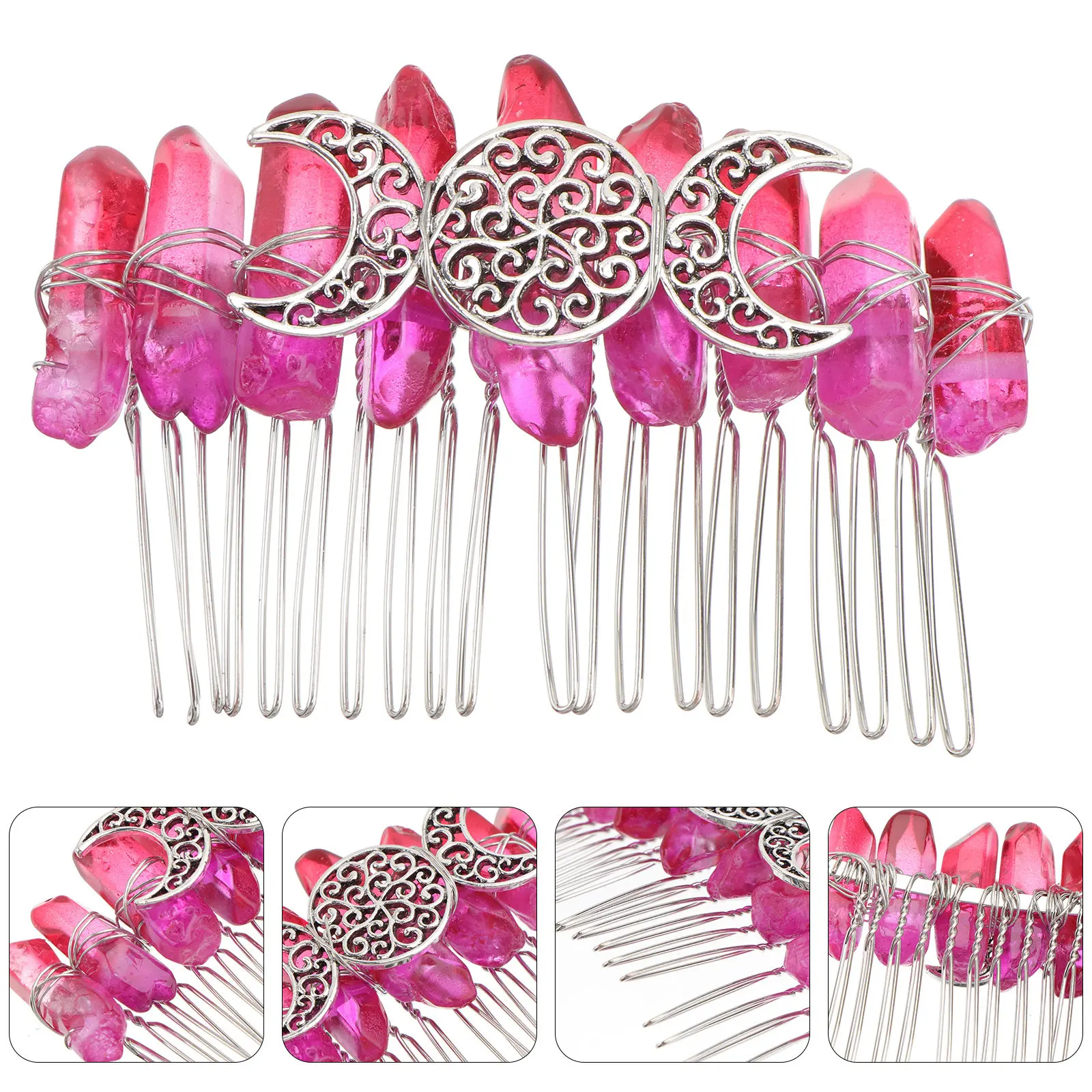 1Pcs Crystal Handmade Hair Comb for Women Exquisite Wedding Bridal Headdress Tuck Comb Party Dance Anniversary Hair Accessory
1Pcs Crystal Handmade Hair Comb for Women Exquisite Wedding Bridal Headdress Tuck Comb Party Dance Anniversary Hair Accessory