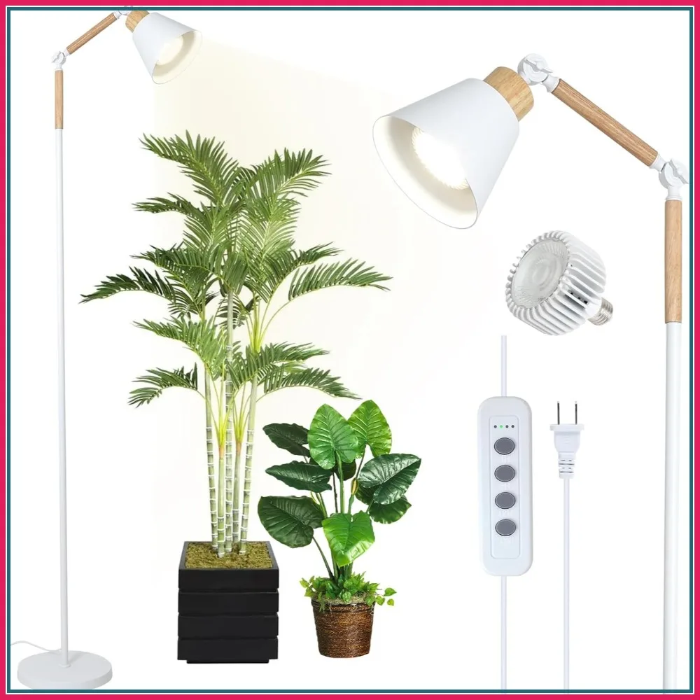 Full Spectrum Grow Light for Indoor Plants, 20W COB Plant Lamp with Timer, Adjustable Standing Tall Light 75''
Full Spectrum Grow Light for Indoor Plants, 20W COB Plant Lamp with Timer, Adjustable Standing Tall Light 75''