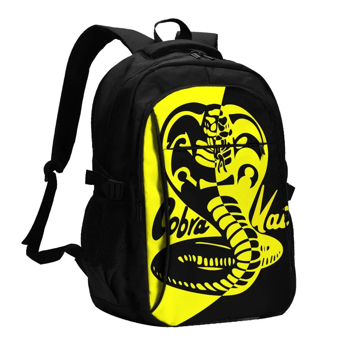 Cobra Kai Travel Laptop Backpack, Business Water Resistant Laptop Backpack with USB Charging Port, College Bag
Cobra Kai Travel Laptop Backpack, Business Water Resistant Laptop Backpack with USB Charging Port, College Bag