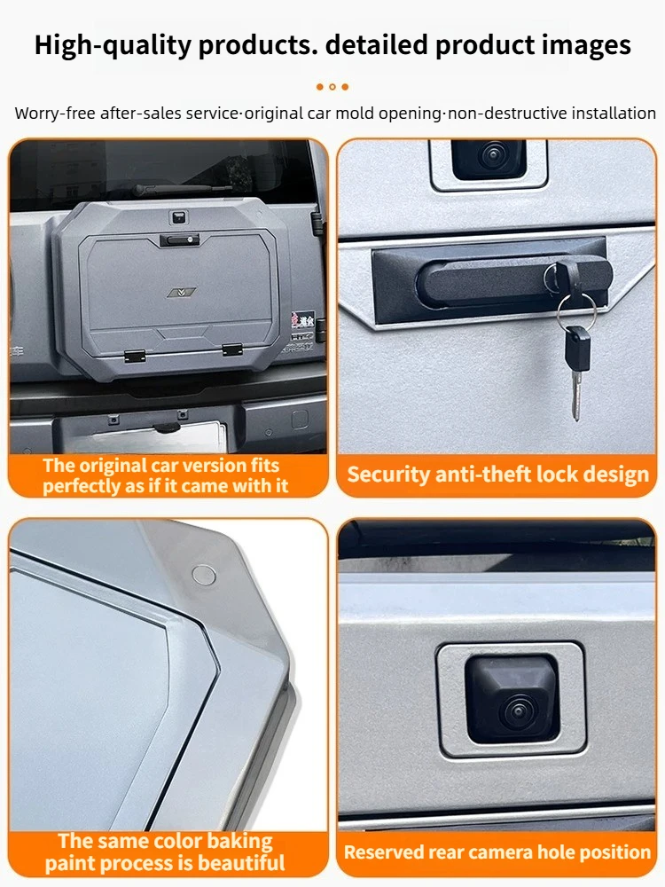 Car Tailgate Backpack For Haval Raptor V7 / Raptor PLUS Navigator Edition 2026 Auto Spare Tire Shell Decor Expansion Storage Box
Car Tailgate Backpack For Haval Raptor V7 / Raptor PLUS Navigator Edition 2026 Auto Spare Tire Shell Decor Expansion Storage Box