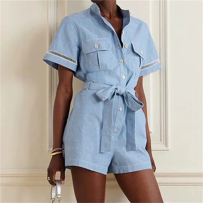 Jumpsuits for women 2024 New in Korean Fashion Short sleeved Top 100% cotton Bodysuit women Lace up and slim Clothing sets y2k
Jumpsuits for women 2024 New in Korean Fashion Short sleeved Top 100% cotton Bodysuit women Lace up and slim Clothing sets y2k