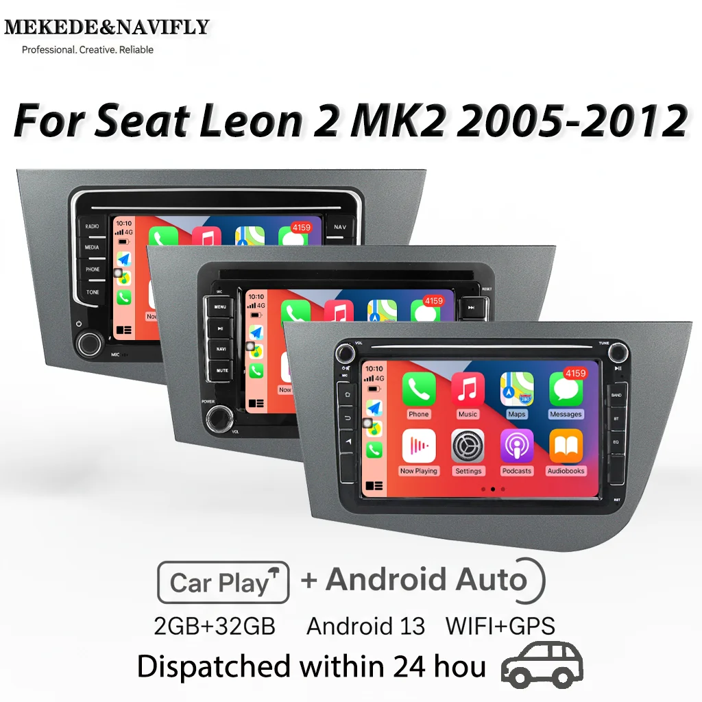 Android 13 Car Radio for Seat Leon 2 MK2 2005-2012 Stereo wireless Carplay GPS RDS Central Multimedia Players Smart Car systems
Android 13 Car Radio for Seat Leon 2 MK2 2005-2012 Stereo wireless Carplay GPS RDS Central Multimedia Players Smart Car systems