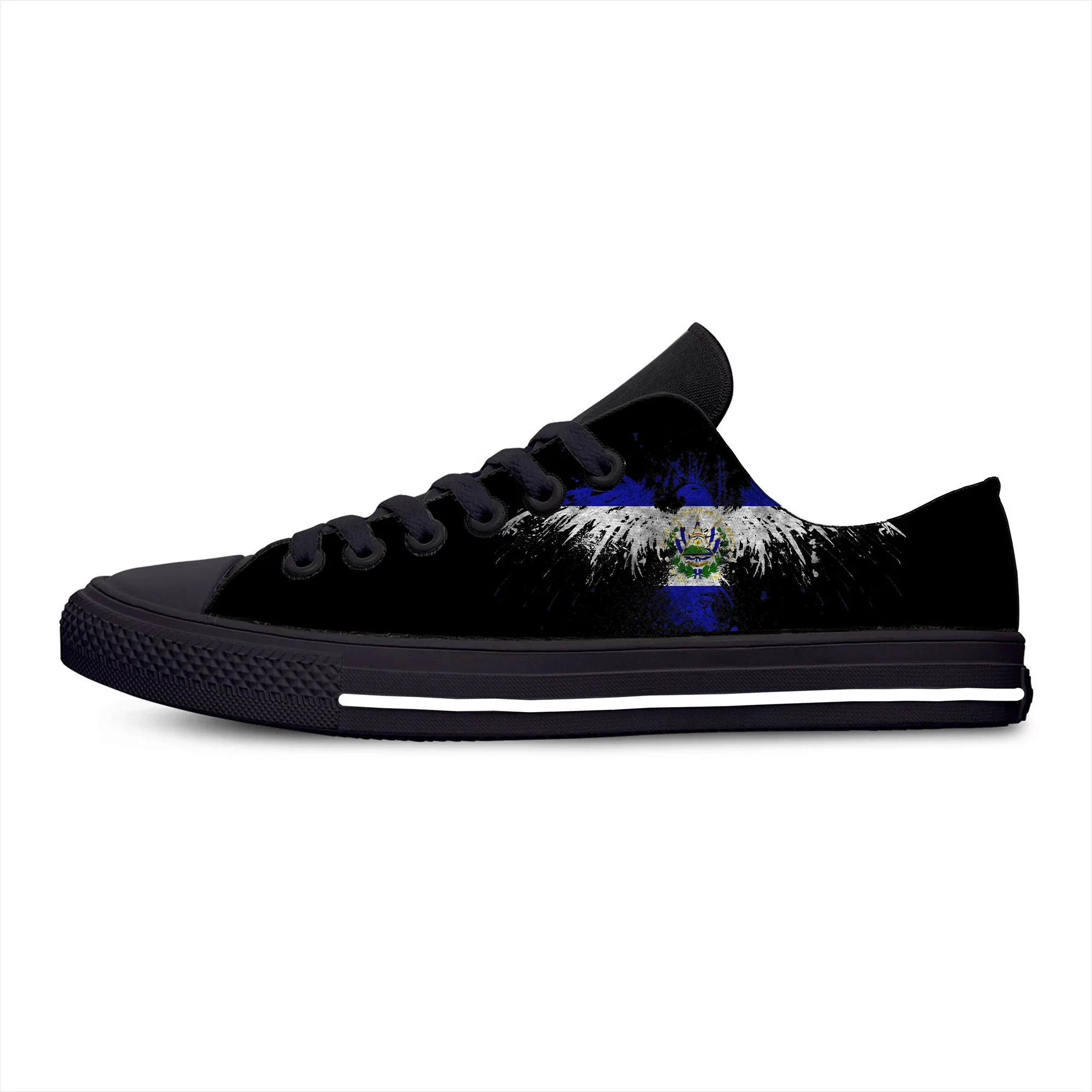 Summer El Salvador Flag Funny Fashion Cool Classic Casual Shoes Low Top Lightweight Board Shoes Breathable Men Women Sneakers
Summer El Salvador Flag Funny Fashion Cool Classic Casual Shoes Low Top Lightweight Board Shoes Breathable Men Women Sneakers