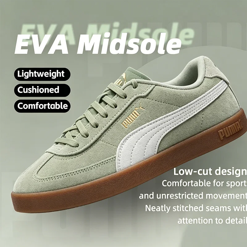 Puma Men's And Women's Club Ii Era Sneakers Fashion Trendy Couple's Skate German Training T-Toe Low-Top Casual Shoes 400717-24
Puma Men's And Women's Club Ii Era Sneakers Fashion Trendy Couple's Skate German Training T-Toe Low-Top Casual Shoes 400717-24