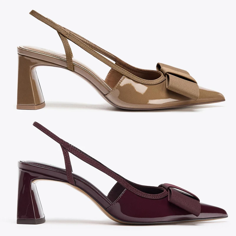 New 2025 Autumn Women's High Heels Velvet Effect Knot Decorated Open Toe Chunky Heel Fashionable Thin Mouth Single ...
New 2025 Autumn Women's High Heels Velvet Effect Knot Decorated Open Toe Chunky Heel Fashionable Thin Mouth Single ...
