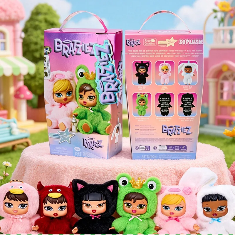 Мягкая плюшевая кукла-фигурка Bratz Bratzies в виде животного, коллекционная игрушка-сюрприз в закрытой коробке, подвеска для рюкзака, подарок-сюрприз
Мягкая плюшевая кукла-фигурка Bratz Bratzies в виде животного, коллекционная игрушка-сюрприз в закрытой коробке, подвеска для рюкзака, подарок-сюрприз