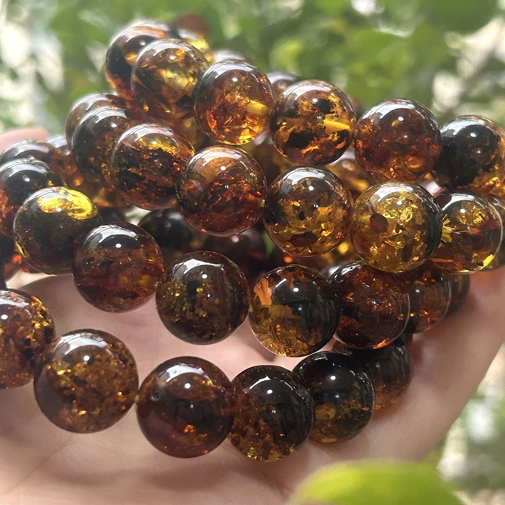 Natrural 12mm-13mm Genuine Flower Amber Bracelet Round Beads ,Fashion Jewelry for Men and Women Special Gift,Diy Wholesale
Natrural 12mm-13mm Genuine Flower Amber Bracelet Round Beads ,Fashion Jewelry for Men and Women Special Gift,Diy Wholesale
