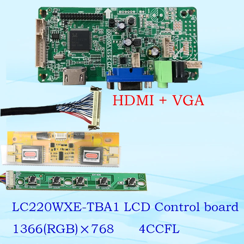Для LC220WXE-TBA1 плата драйвера ЖК-экрана 1366x768 4CCFL 1 канал 8-бит VGA HDMI к LVDS плата управления дисплеем
Для LC220WXE-TBA1 плата драйвера ЖК-экрана 1366x768 4CCFL 1 канал 8-бит VGA HDMI к LVDS плата управления дисплеем