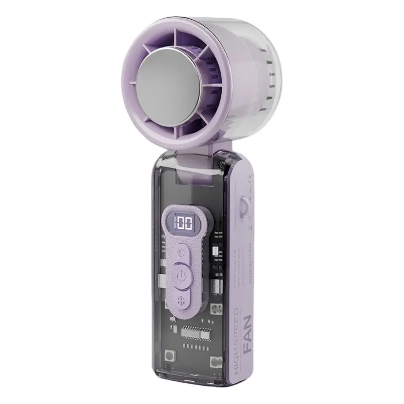 Happy New- Portable Fan Semiconductor Refrigeration High-Speed Fan Rechargeable Handheld Outdoor Turbo Fan Air Conditioner
Happy New- Portable Fan Semiconductor Refrigeration High-Speed Fan Rechargeable Handheld Outdoor Turbo Fan Air Conditioner