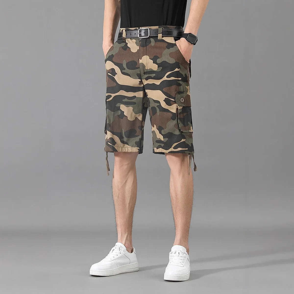 Quality Men's Camouflage Shorts Breathable Skin-Friendly Summer Fashion Loose Five-Part Pants Multiple Pockets Large Size
Quality Men's Camouflage Shorts Breathable Skin-Friendly Summer Fashion Loose Five-Part Pants Multiple Pockets Large Size