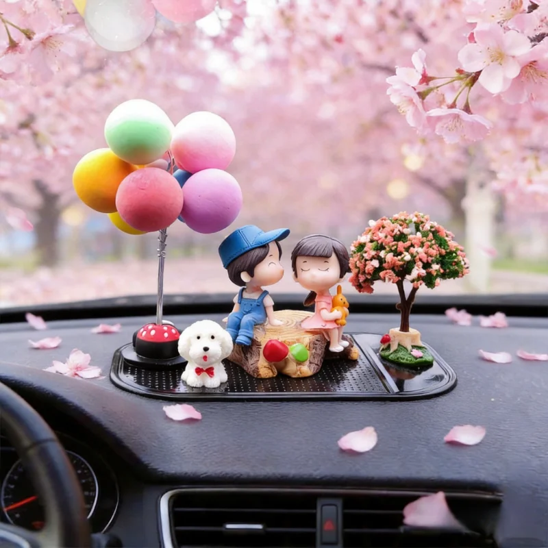 Cute Cartoon Couple, Car Decoration, Romantic Figurines, Balloon Decor, Car Ornament, Dashboard Accessory, Romantic Gift
Cute Cartoon Couple, Car Decoration, Romantic Figurines, Balloon Decor, Car Ornament, Dashboard Accessory, Romantic Gift
