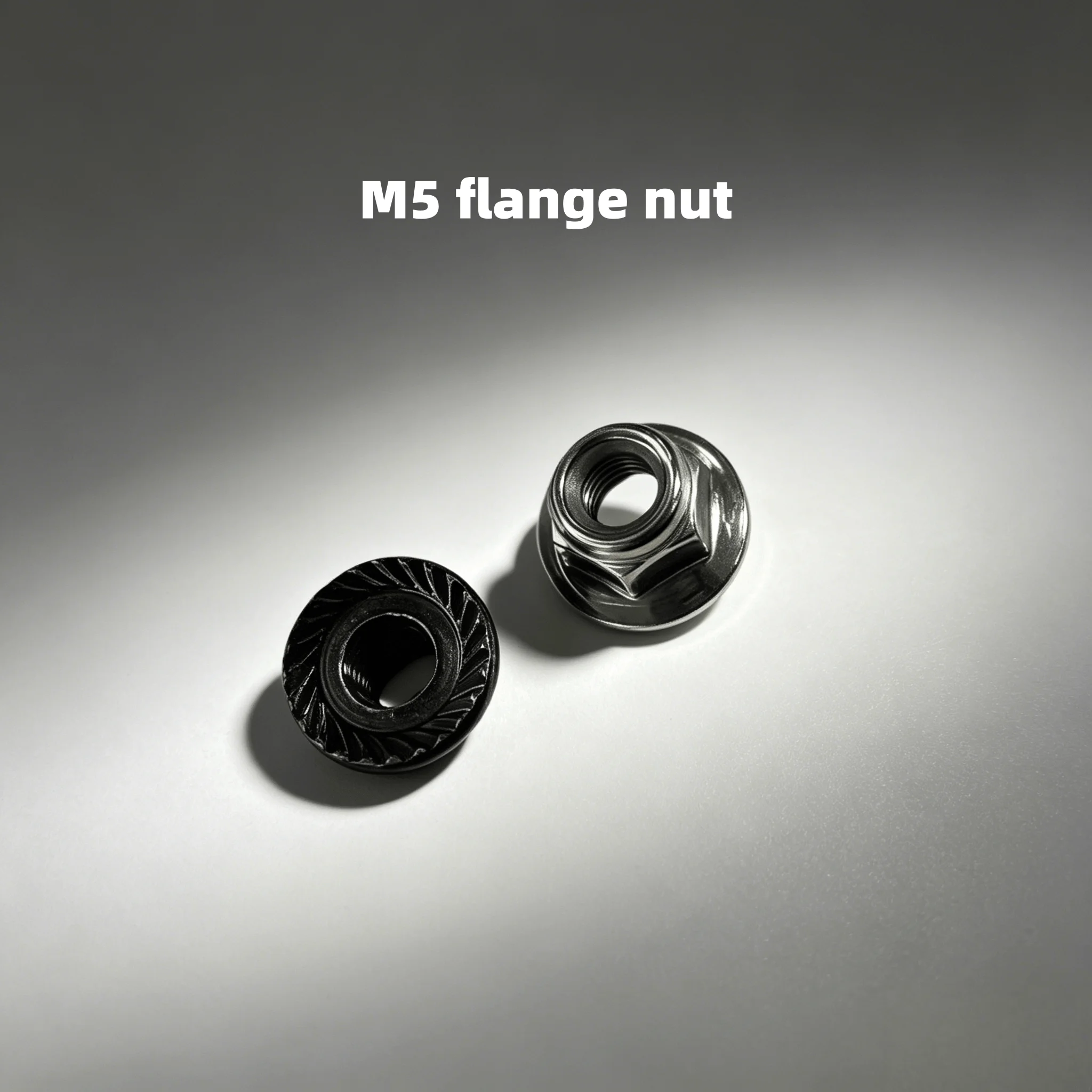 M5 flange nuts with front and rear teeth anti loosening nuts, anti slip self-locking nuts modification accessories
M5 flange nuts with front and rear teeth anti loosening nuts, anti slip self-locking nuts modification accessories