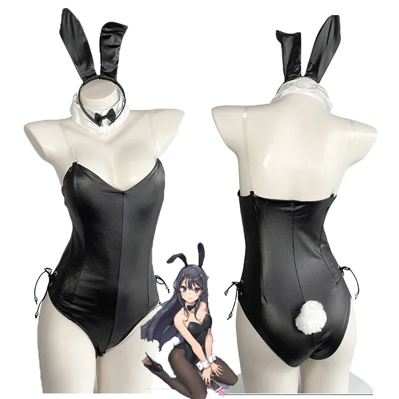 Anime Sexy Sakurajima Mai Cosplay Bunny Girl Jumpsuit Bunny Girl Senpai Cosplay Costume Faux Leather Woman Cute Rabbit Bodysuit
Anime Sexy Sakurajima Mai Cosplay Bunny Girl Jumpsuit Bunny Girl Senpai Cosplay Costume Faux Leather Woman Cute Rabbit Bodysuit