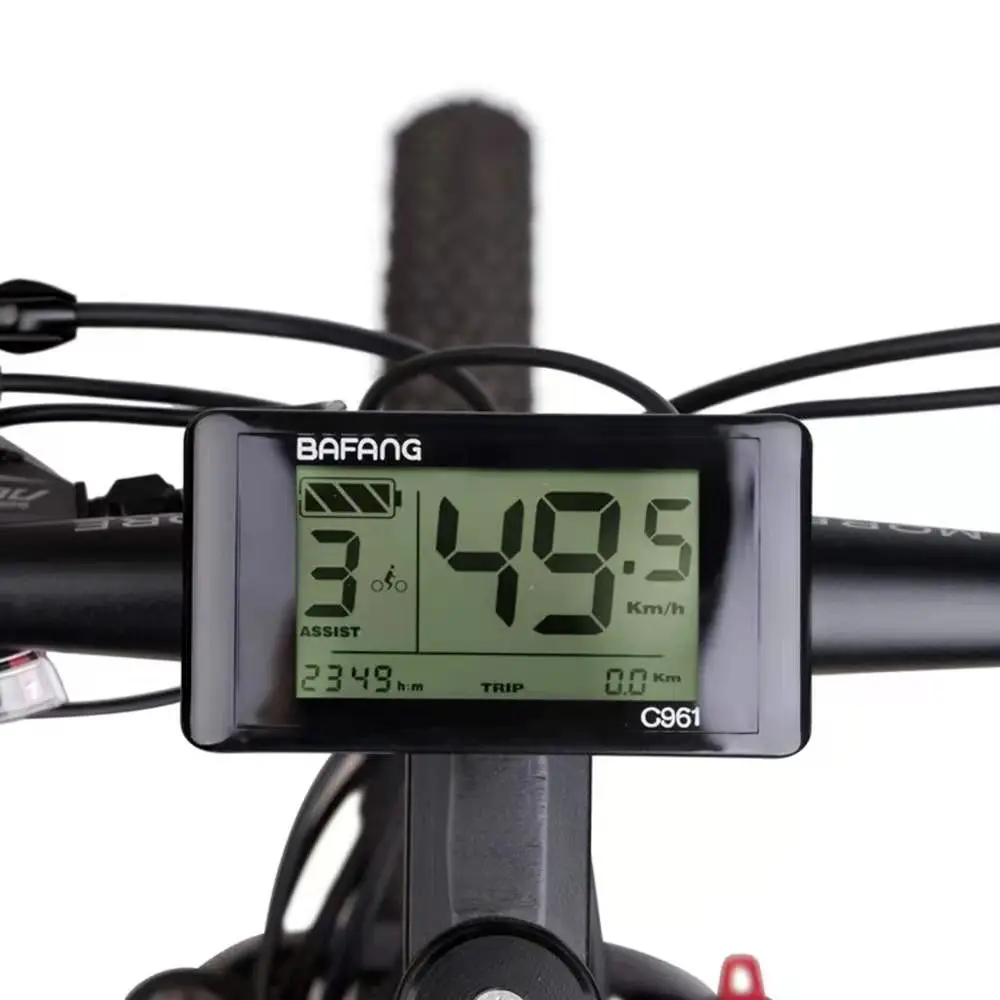 Electric Bicycle Display 36V 48V, C961 Intelligent Control Panel E-Bike LCD Display, Waterproof Connector Screen Parts
Electric Bicycle Display 36V 48V, C961 Intelligent Control Panel E-Bike LCD Display, Waterproof Connector Screen Parts