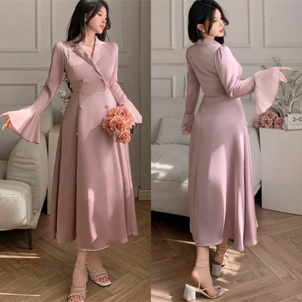 Customized Temperament Jersey Evening Dress Simple V-Neck Long Sleeves Homecoming Dress Luxury Buttons Special Occasio
Customized Temperament Jersey Evening Dress Simple V-Neck Long Sleeves Homecoming Dress Luxury Buttons Special Occasio