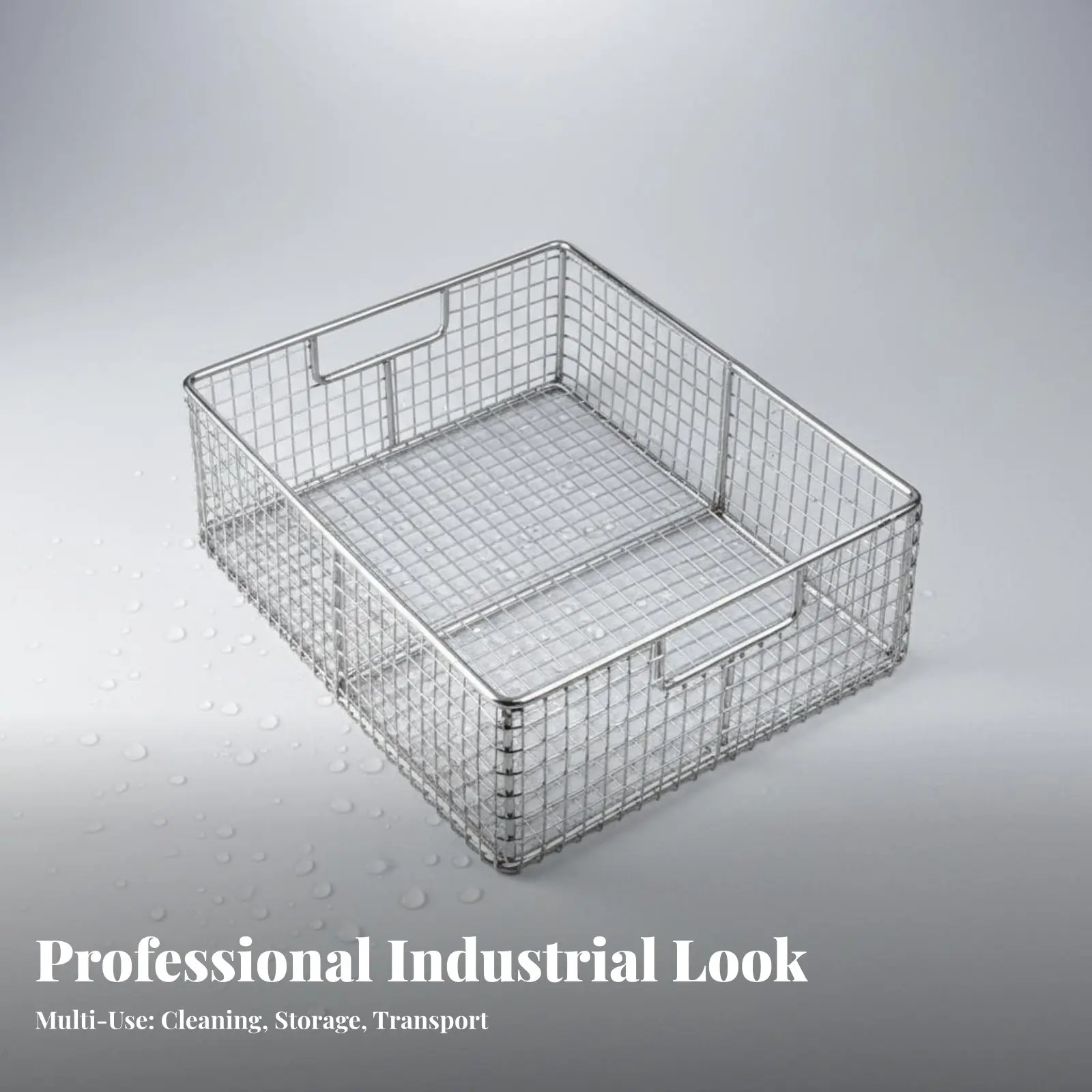 Medical Instrument Basket High Temperature Resistant Medical Instrument Cleaning Basket Reusable Rust-Resistant
Medical Instrument Basket High Temperature Resistant Medical Instrument Cleaning Basket Reusable Rust-Resistant