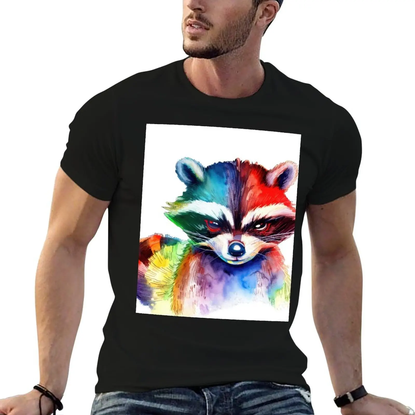 Pride Rainbow Raccoon T-Shirt customizeds Aesthetic clothing oversized graphic tee funny t shirts for men
Pride Rainbow Raccoon T-Shirt customizeds Aesthetic clothing oversized graphic tee funny t shirts for men