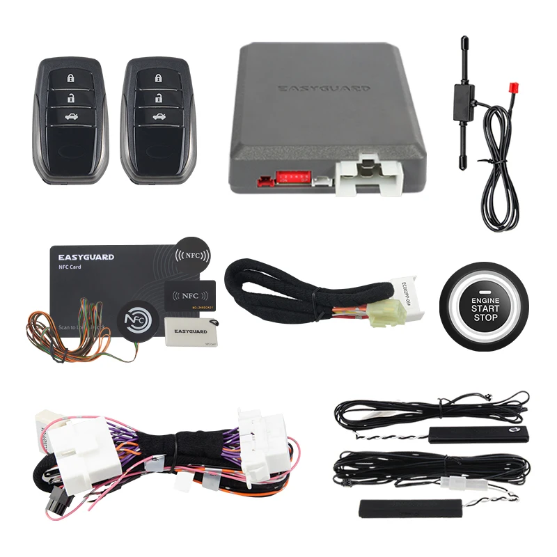 EASYGUARD PKE Remote Starter Fit for Levin 14-17 & 2018 &19-23/ Tundra 10-17 Passive Keyless Entry Remote Engine Start
EASYGUARD PKE Remote Starter Fit for Levin 14-17 & 2018 &19-23/ Tundra 10-17 Passive Keyless Entry Remote Engine Start
