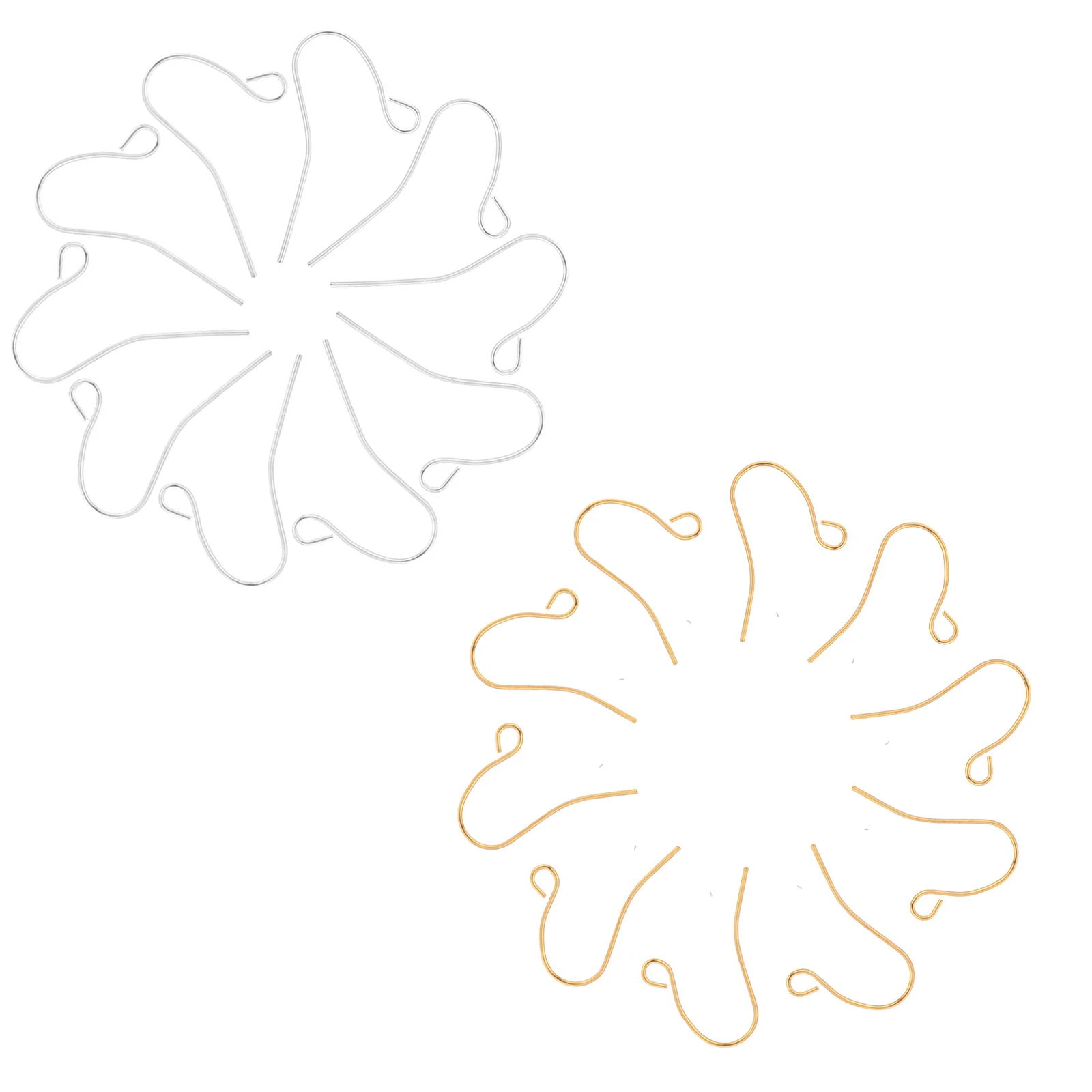 400pcs Bent Earring Hooks Fish Hook Ear Wires Jewelry Findings 200 Clear Silicone Backs For Diy Earring Making Supplies Handmade
400pcs Bent Earring Hooks Fish Hook Ear Wires Jewelry Findings 200 Clear Silicone Backs For Diy Earring Making Supplies Handmade