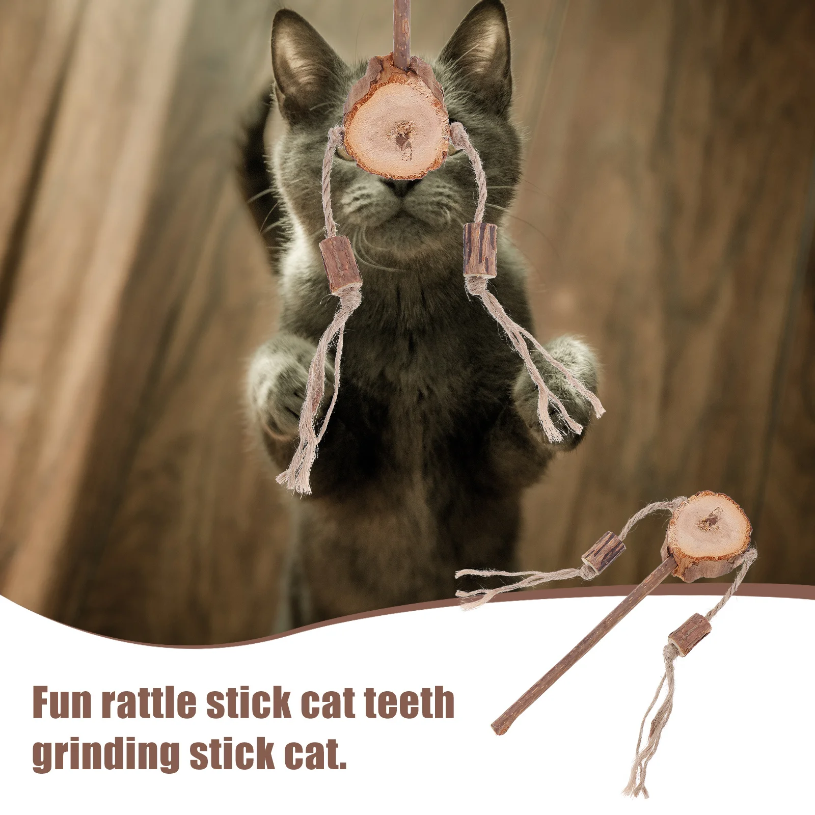 3Pcs Cat Interactive Rattle-Drum Shape Flirting Stick Kitten Teasing Plaything Teeth Grinding Pet Supplies Fun Activity 
3Pcs Cat Interactive Rattle-Drum Shape Flirting Stick Kitten Teasing Plaything Teeth Grinding Pet Supplies Fun Activity