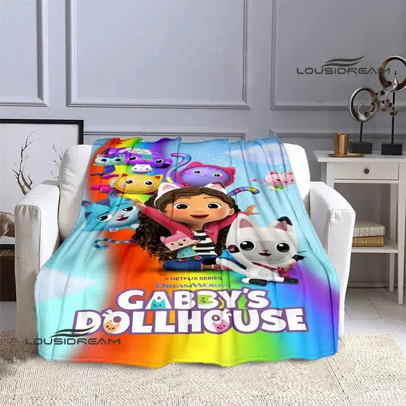 Gabby's dollhouse cute cartoon printing blanket children's warm and comfortable blanket Blankets for Beds birthday gift
Gabby's dollhouse cute cartoon printing blanket children's warm and comfortable blanket Blankets for Beds birthday gift