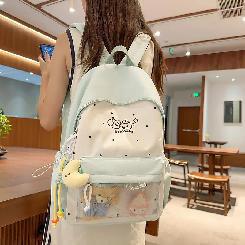 Kawai Large Capacity Backpack for Women Versatile for High School College Students Backpack Instagram Style Backpack Trend
Kawai Large Capacity Backpack for Women Versatile for High School College Students Backpack Instagram Style Backpack Trend