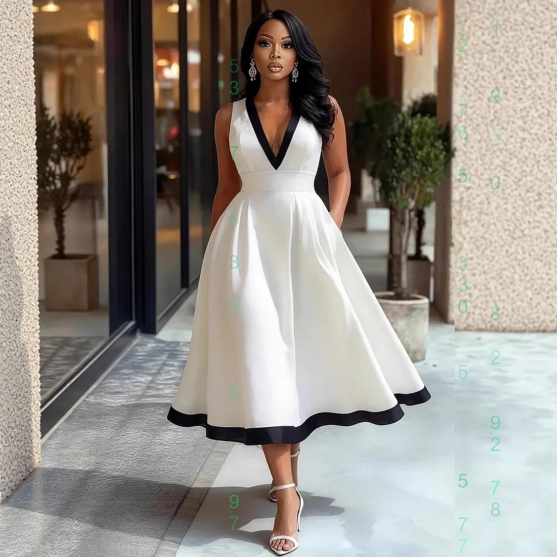 Elegant High Waist Dresses Women Party Evening Dress Spring Summer Color Block Jumpsuit Playsuit Matching Set
Elegant High Waist Dresses Women Party Evening Dress Spring Summer Color Block Jumpsuit Playsuit Matching Set