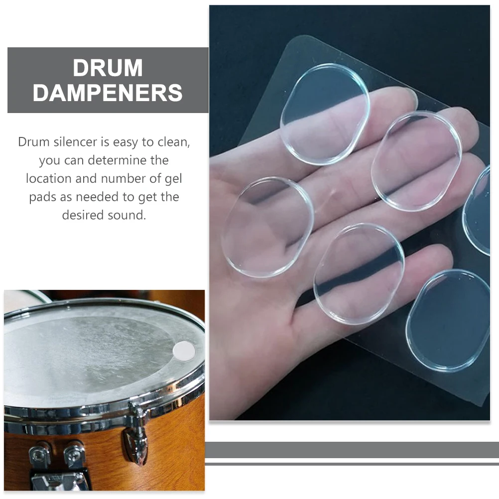 Silicone Drum Dampeners Reusable Mute Pads for Sound Control Perfect Tuning Snare Drum Accessories Noise Reduction
Silicone Drum Dampeners Reusable Mute Pads for Sound Control Perfect Tuning Snare Drum Accessories Noise Reduction