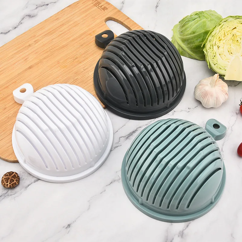 Fruit and vegetable cutting bowl, salad chopper, fruit and vegetable slicer, kitchen gadgets
Fruit and vegetable cutting bowl, salad chopper, fruit and vegetable slicer, kitchen gadgets