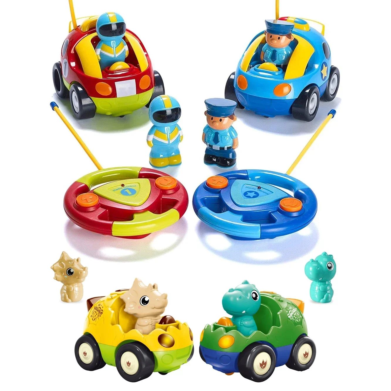 Cartoon Rc Car Remote Control Cars Police Cars for Toddlers Easy Remote Control Toy Radio-Controlled Toys for Boys
Cartoon Rc Car Remote Control Cars Police Cars for Toddlers Easy Remote Control Toy Radio-Controlled Toys for Boys