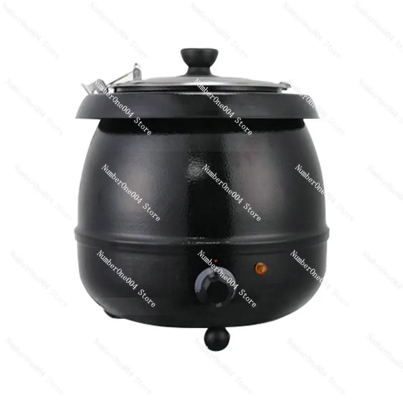 10L electric heating black soup pot hotel buffet breakfast insulation soup stove 304 stainless steel electric heating porridge
10L electric heating black soup pot hotel buffet breakfast insulation soup stove 304 stainless steel electric heating porridge