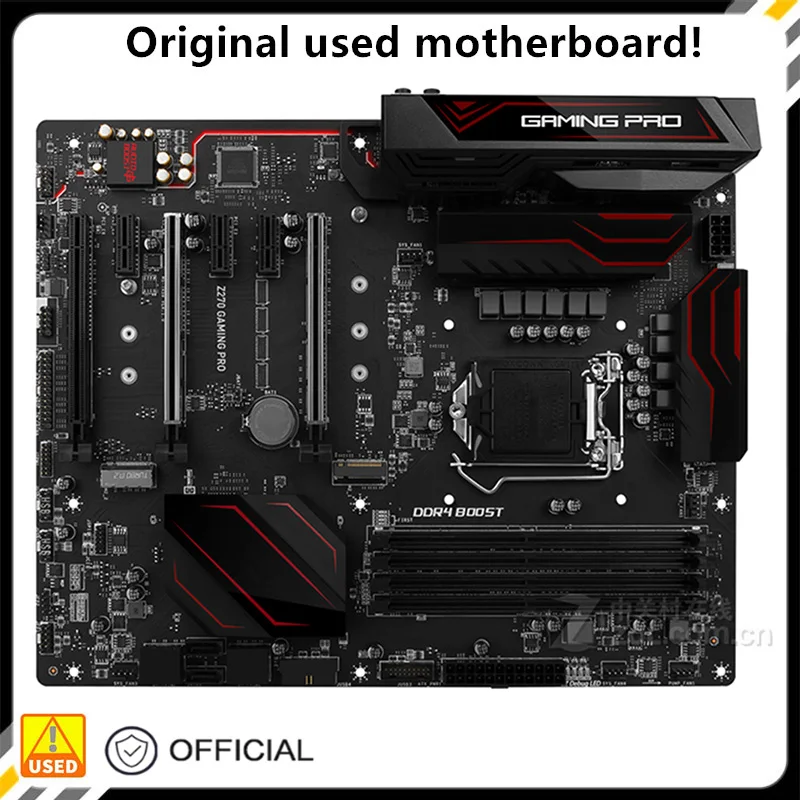 For Z270 GAMING PRO Original Used Desktop Intel Z270 64GB DDR4 Motherboard LGA 1151 i7/i5/i3 USB3.0 SATA3
For Z270 GAMING PRO Original Used Desktop Intel Z270 64GB DDR4 Motherboard LGA 1151 i7/i5/i3 USB3.0 SATA3