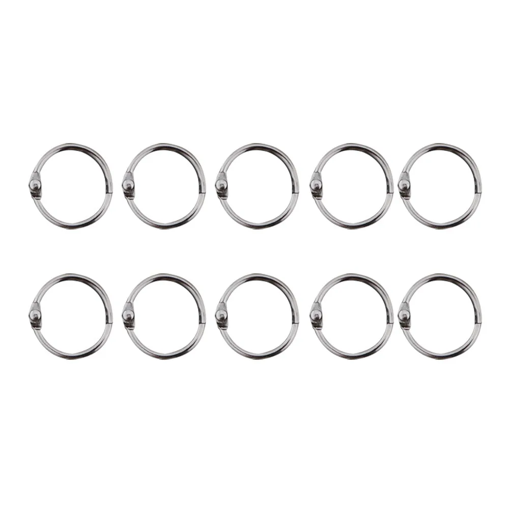 50Pcs Metal Loose Leaf Rings Snap Binder Circles for Office School Memo Filing Key Ring Photo Album Buckle Snap Ring
50Pcs Metal Loose Leaf Rings Snap Binder Circles for Office School Memo Filing Key Ring Photo Album Buckle Snap Ring