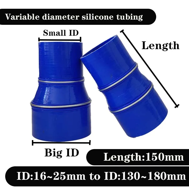 Universal Silicone Tubing Hose Straight Reducer Hose Intercooler Turbo Intake Coupler Pipe ID 16to25mm-130to180mm
Universal Silicone Tubing Hose Straight Reducer Hose Intercooler Turbo Intake Coupler Pipe ID 16to25mm-130to180mm