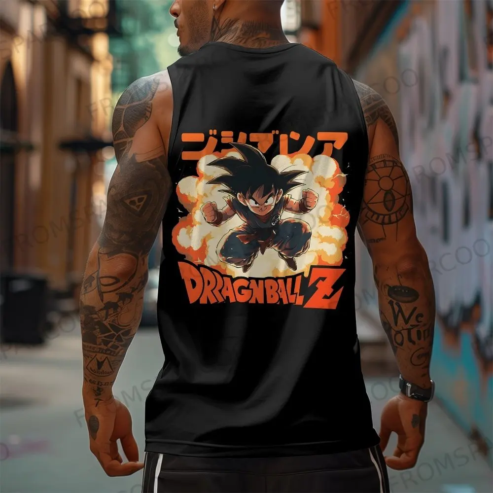Dragon Ball Anime Goku Peripheral Printed Pure Cotton Tank Top 2025 Gym Sportswear Casual Men Loose Summer Fashion Vest Top
Dragon Ball Anime Goku Peripheral Printed Pure Cotton Tank Top 2025 Gym Sportswear Casual Men Loose Summer Fashion Vest Top