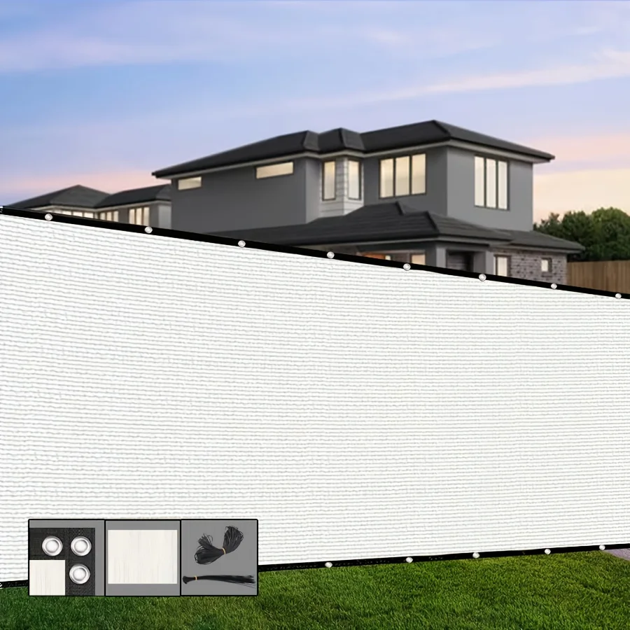 4'/5'/6'/7'/8' White Balcony Privacy Screen, Patio Fence Windscreen Fabric Cloth, Fencing Net, Anti-wind Netting Cloth,
4'/5'/6'/7'/8' White Balcony Privacy Screen, Patio Fence Windscreen Fabric Cloth, Fencing Net, Anti-wind Netting Cloth,