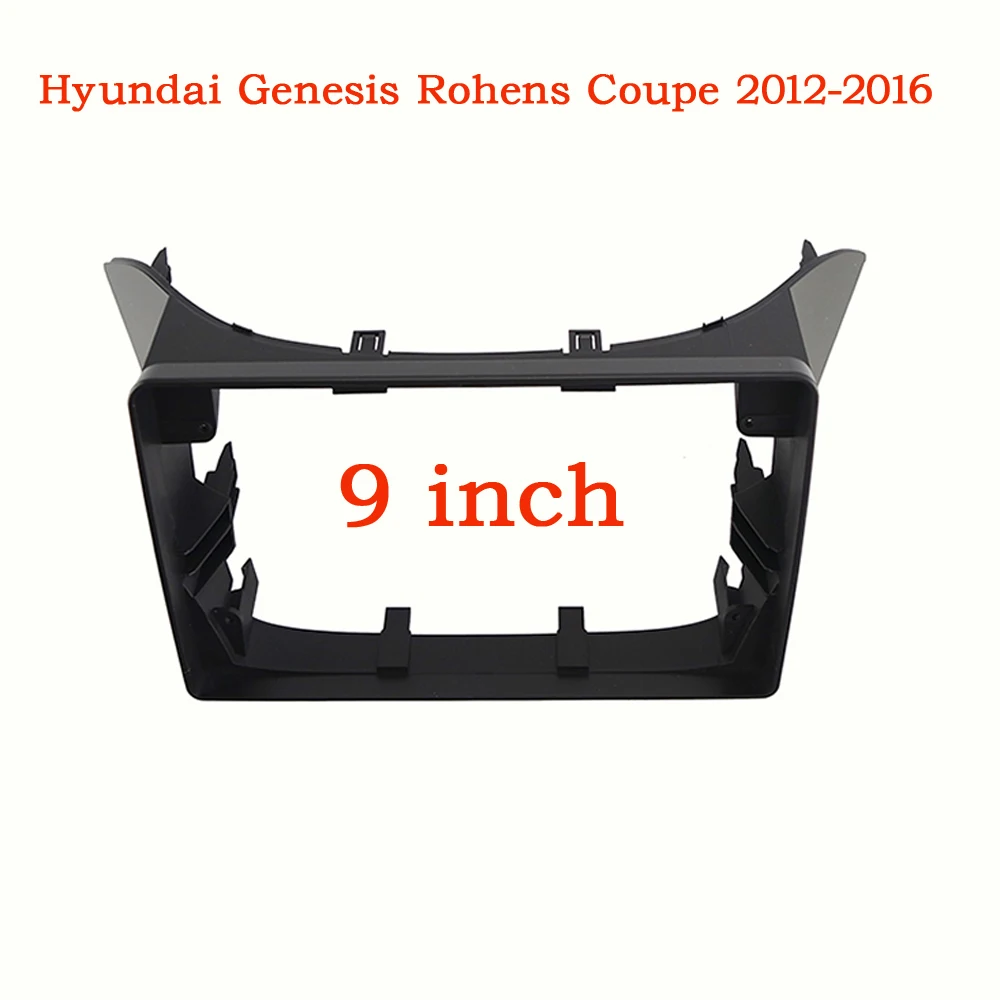 Рамка автомобильного радио Fascias для Hyundai Genesis Coupe 2012-2016 9-дюймовая 2DIN стерео панель жгут проводов адаптер кабеля питания Canbus
Рамка автомобильного радио Fascias для Hyundai Genesis Coupe 2012-2016 9-дюймовая 2DIN стерео панель жгут проводов адаптер кабеля питания Canbus