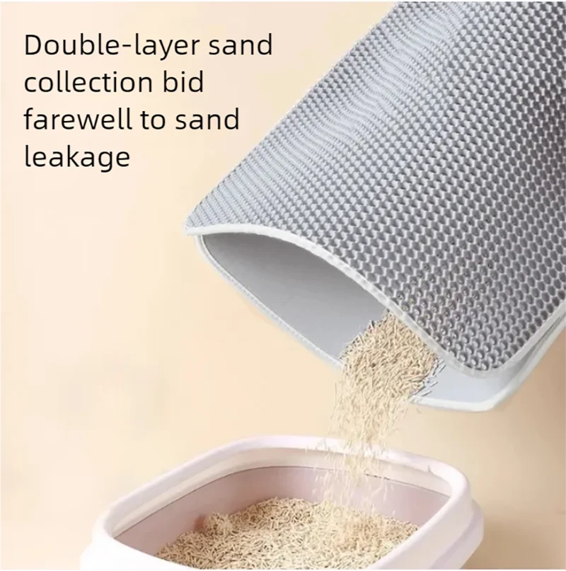 Sand mat, anti splash mat, anti tape out mat, sand control, cat pet floor mat, oversized toilet cat litter mat Pet Supplies & Pe
Sand mat, anti splash mat, anti tape out mat, sand control, cat pet floor mat, oversized toilet cat litter mat Pet Supplies & Pe
