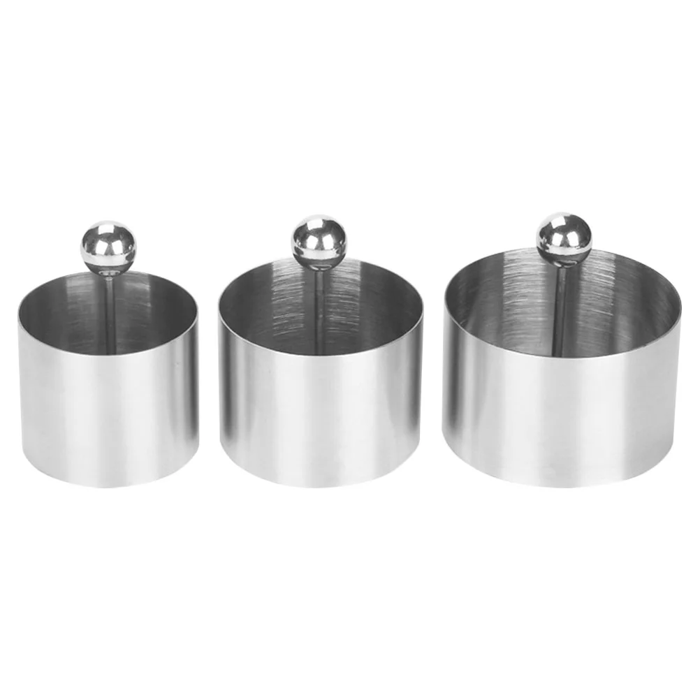 3 Stainless Steel Round Cold Dish Mold Pastry Pusher Kitchen Utensil Food Shaping Tool For Decorative
3 Stainless Steel Round Cold Dish Mold Pastry Pusher Kitchen Utensil Food Shaping Tool For Decorative