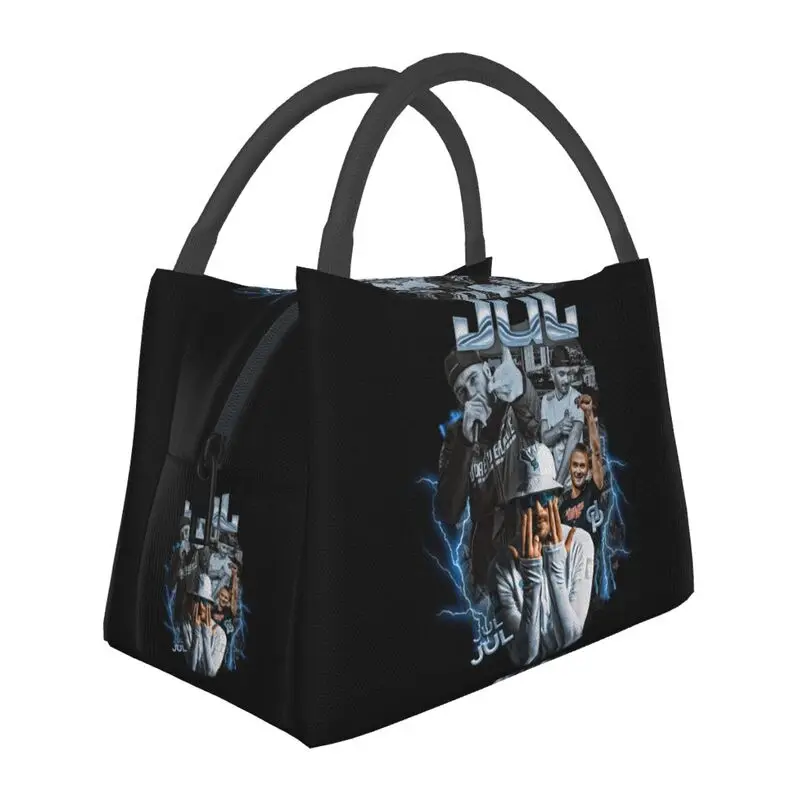Custom Jul French Rapper Hip Hop Lunch Bags Women Cooler Warm Insulated Lunch Box for Work Pinic or Travel
Custom Jul French Rapper Hip Hop Lunch Bags Women Cooler Warm Insulated Lunch Box for Work Pinic or Travel