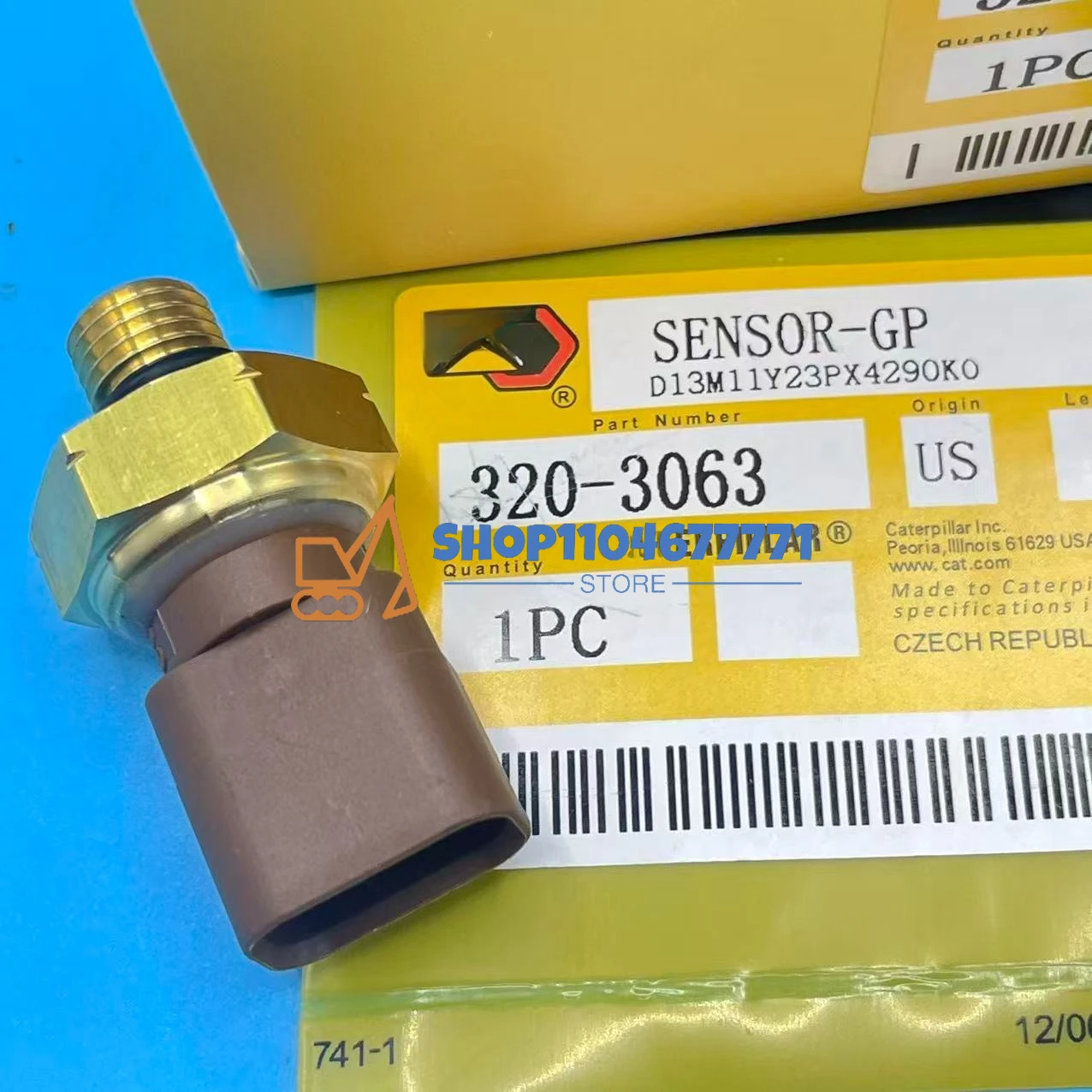 Oil Fuel Pressure Sensor 320-3063 3203063 For Perkins engine C4.4 C7.1 C9.3 C15
Oil Fuel Pressure Sensor 320-3063 3203063 For Perkins engine C4.4 C7.1 C9.3 C15