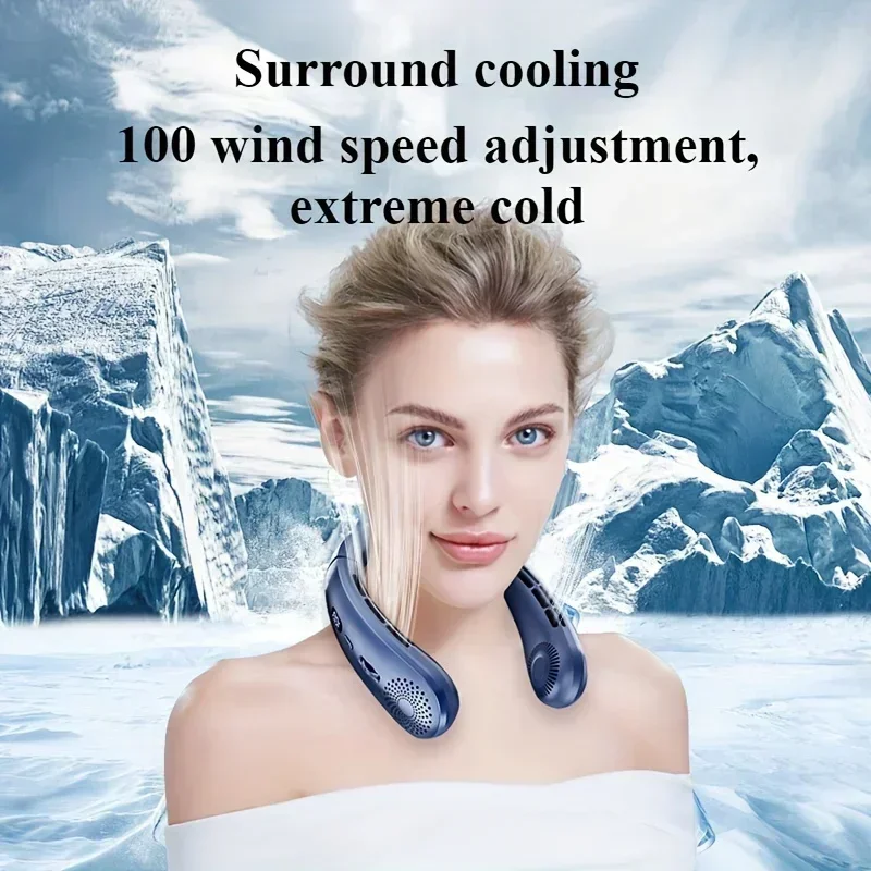 Neck Fan,Lightweight Wearable Fan, Low Noise 5 Speed Hands Free Fan, Hanging Headphone Design Sports Fan for Indoor & Outdoor
Neck Fan,Lightweight Wearable Fan, Low Noise 5 Speed Hands Free Fan, Hanging Headphone Design Sports Fan for Indoor & Outdoor