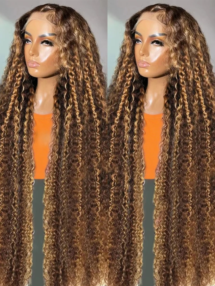 Highlight Ombre Curly Wigs Pre Cut Wear and Go Glueless Wig Human Hair Deep Wave Frontal Wigs 13x4 13x6 HD Lace Frontal Wigs
Highlight Ombre Curly Wigs Pre Cut Wear and Go Glueless Wig Human Hair Deep Wave Frontal Wigs 13x4 13x6 HD Lace Frontal Wigs