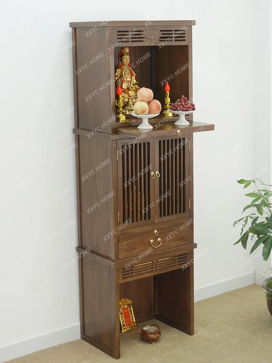 A Nordic New Chinese Style Solid Wood Home Zen Altar Buddha Niche Clothes Closet
A Nordic New Chinese Style Solid Wood Home Zen Altar Buddha Niche Clothes Closet