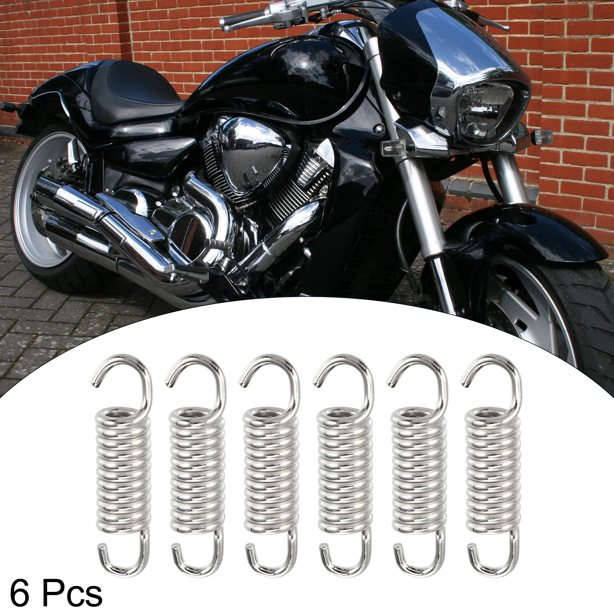 Универсальный пружинный крючок для выхлопной трубы мотоцикла, аксессуары из нержавеющей стали для модификации, 2/4/6 шт., 43 мм
Универсальный пружинный крючок для выхлопной трубы мотоцикла, аксессуары из нержавеющей стали для модификации, 2/4/6 шт., 43 мм